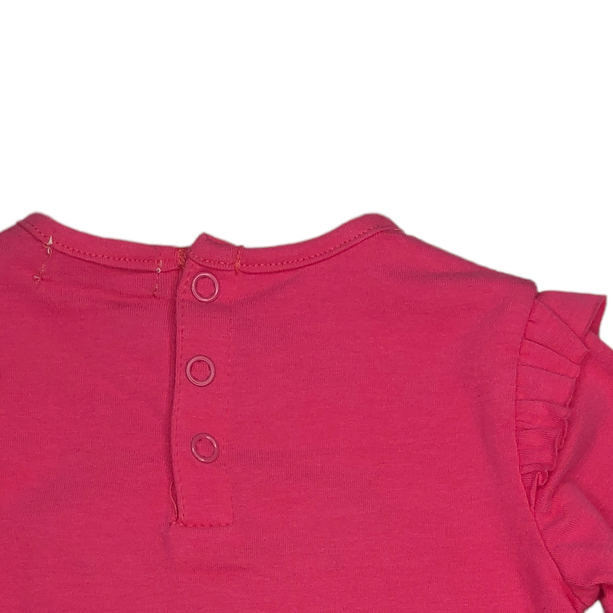 Foto 7 | Playera  Losan con Parche Mariposa color Fucsia para Bebé Niña