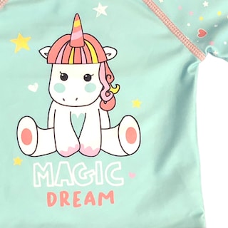 Foto 2 | Playera Losan 218-1018AL Azul Manga Larga para Bebé Niña