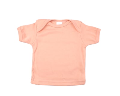 Foto 5 | Set De Playeras Para Bebé De Manga Corta Baby Mink Bm18m (4 Piezas) Rosa