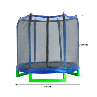Foto 2 | Trampolín Infantil Vanlig Hexagonal Azul