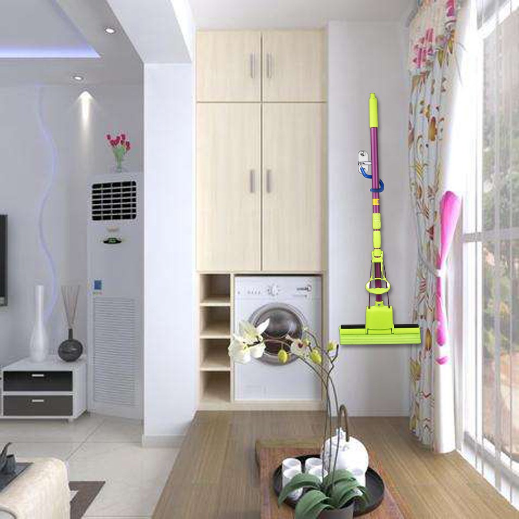 Foto 3 | Soporte Organizador Para Escobas Sumnacon, Acero Inoxidable, 8 Unidades - Venta Internacional.