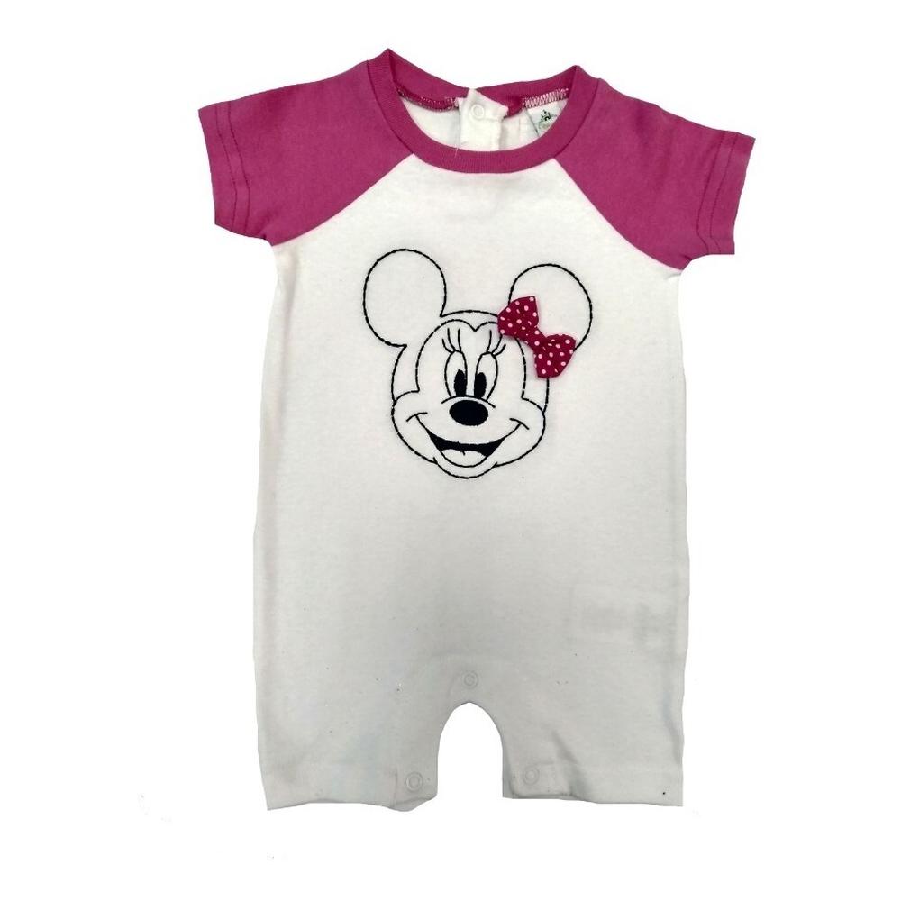 Pañalero Algodón Estampado Disney Minnie Color Blanco $448