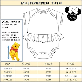 Foto 3 | Pañalero Algodón Estampado Disney Minie Mouse Tutu Rosa