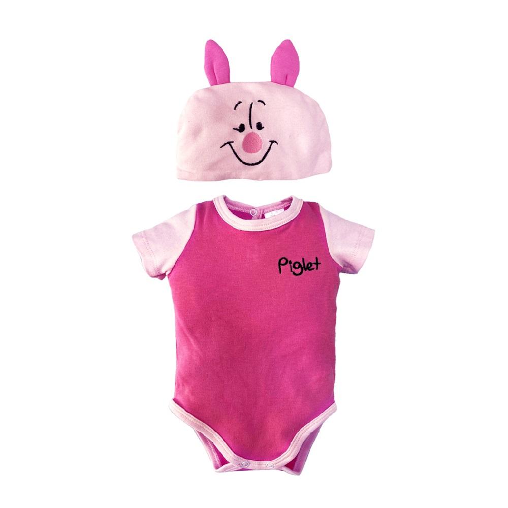 Pañalero Disney Piglet con Gorro para Bebé Niña