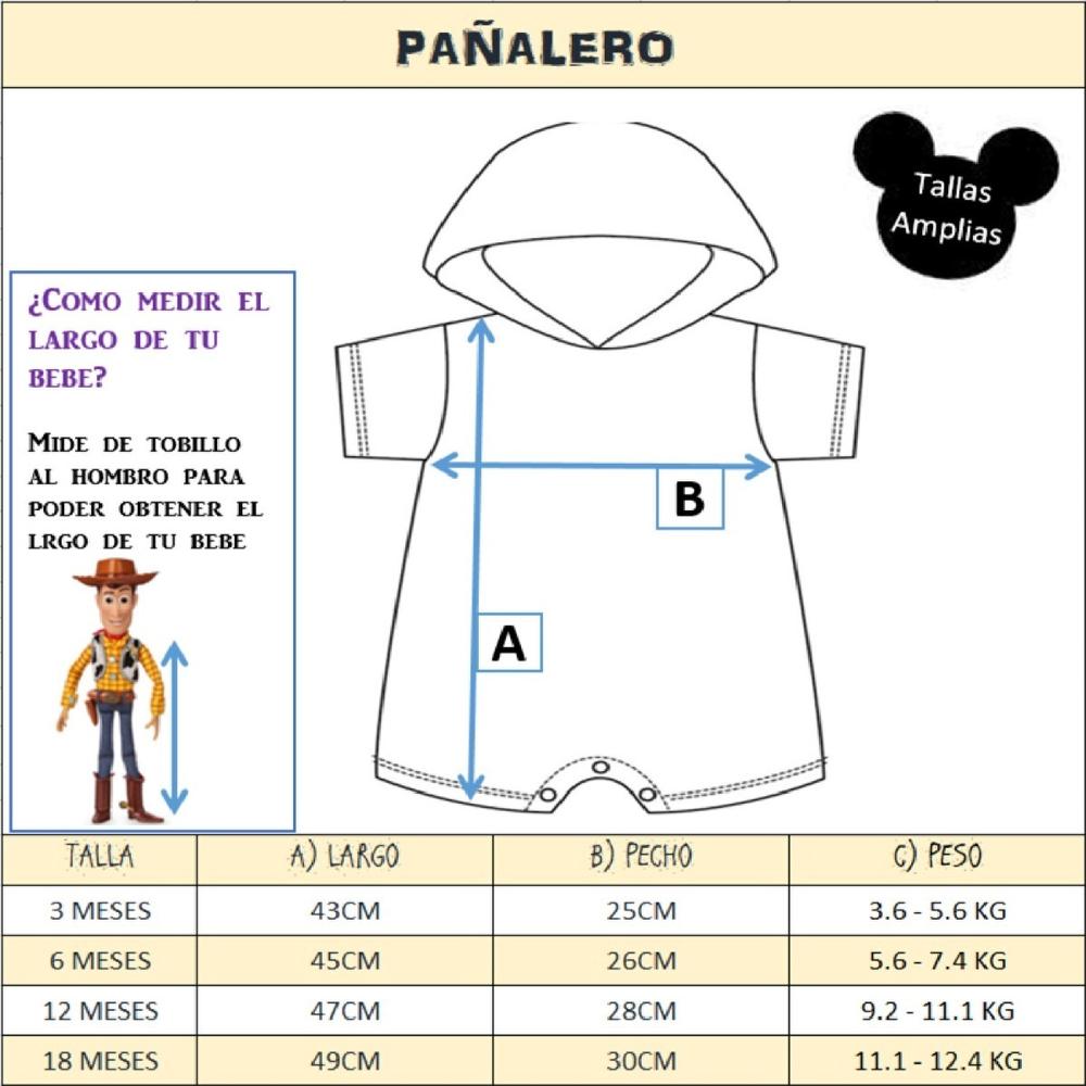 Foto 6 pulgar | Pañalero de Algodón con Gorro Estampado Disney Ángel Púrpura