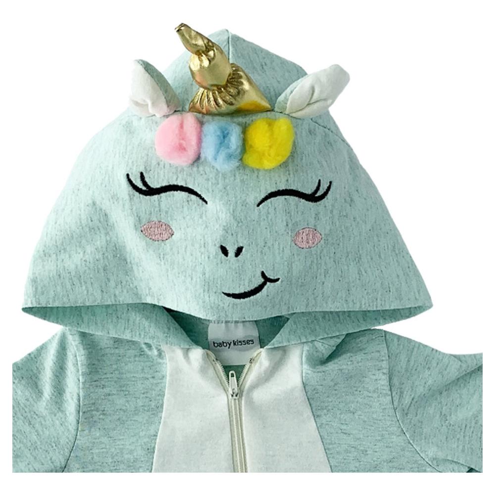 Foto 3 | Pañalero Baby Kisses de Algodón Bordado Unicornio