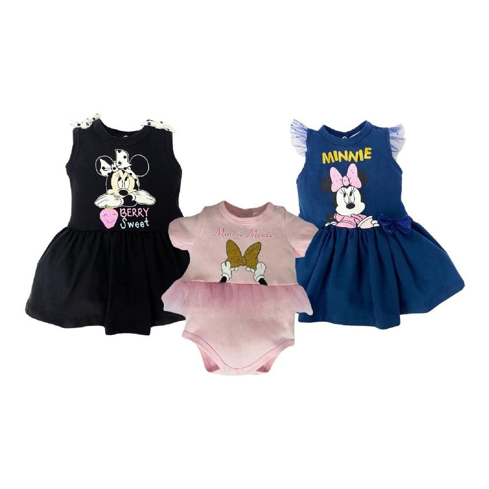 Foto 1 | Pañalero para Bebé Disney Minnie Mouse 2 Piezas