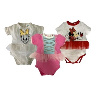 Foto 1 | Kit 3 Pañaleros Algodon Disney Daisy Bo Pee y Minnie Rosa