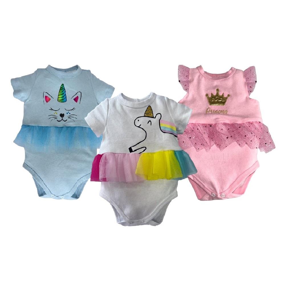 Kit de 3 Pañaleros Baby Kisses Gatita, Unicornio, Princess Multicolor