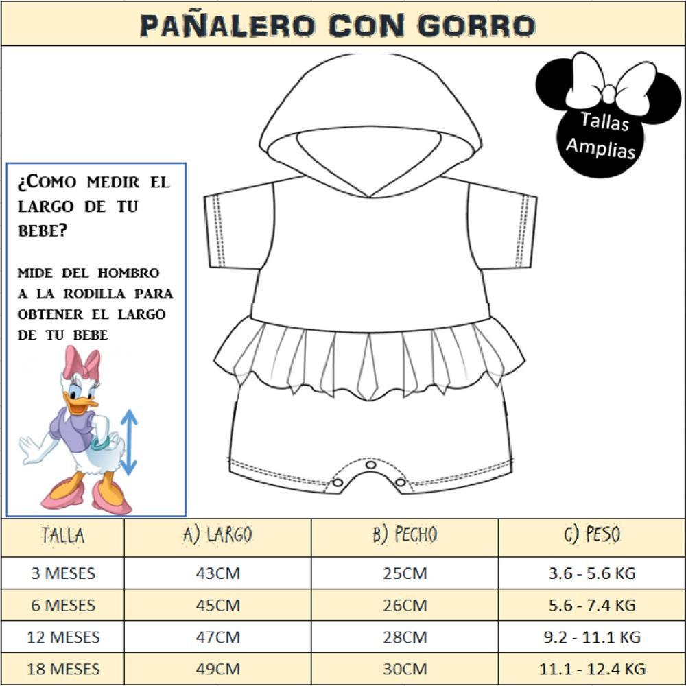 Foto 6 | Kit 3 Pañaleros Disney Minnie Multicolor