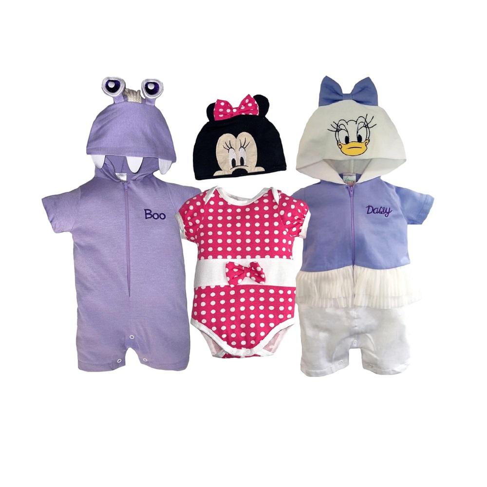 Kit 3 Pañaleros Disney Boo Minnie y Daisy Multicolor $799