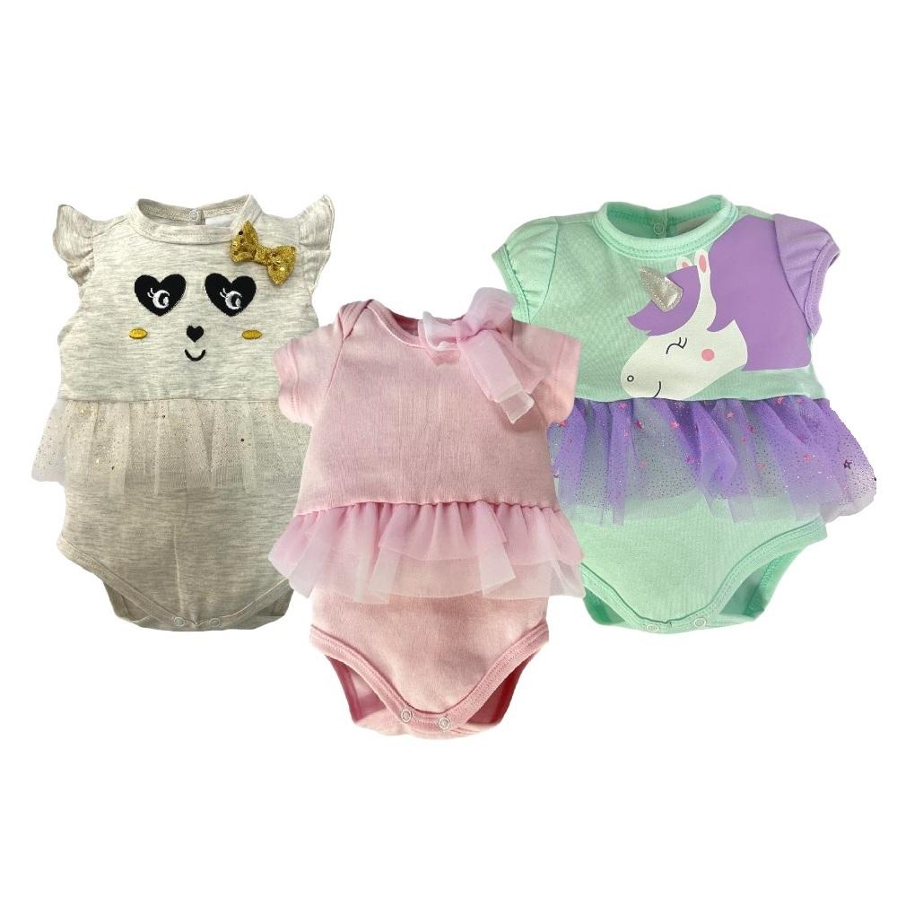 Kit 3 Pañaleros Kiss Panda, Rosa, Unicornio Multicolor $748