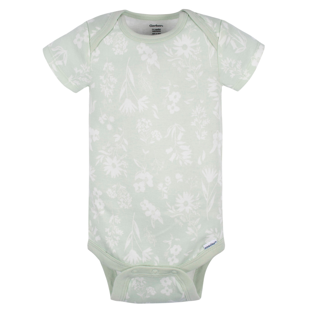 Foto 4 pulgar | Pañalero Gerber Pack 3 Piezas Body Bebé Ropa Mameluco