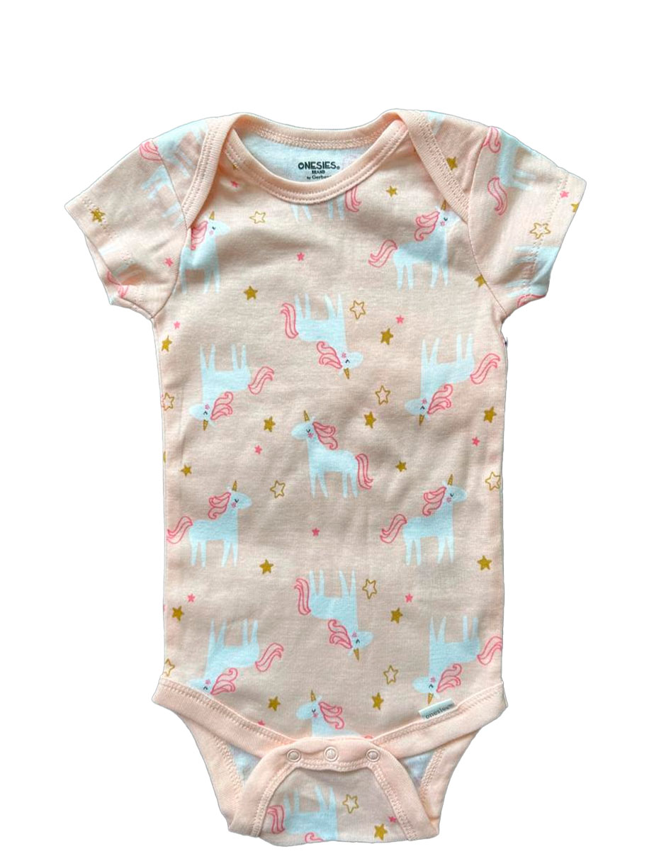 Foto 2 | Kit 4 Piezas Bebé Niña Onesies Pañalero  Pantalón Y Calcetines Multicolor Op2200hk