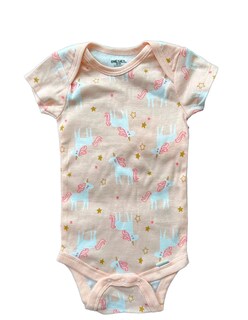 Foto 2 | Kit 4 Piezas Bebé Niña Onesies Pañalero Pantalón Y Calcetines Multicolor Op2201hk