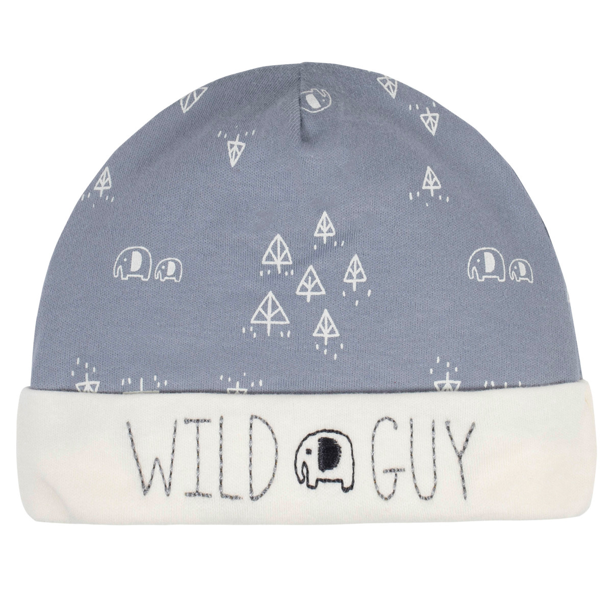 Foto 3 | Set 3 Piezas Gerber Camisón Gorrito Patucos Algodón Gris