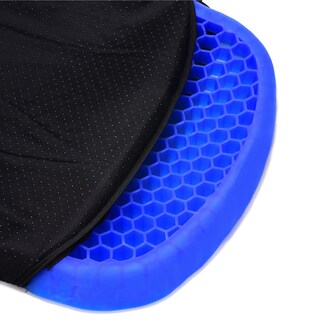Foto 2 | Cojín de Silicona Asiento Gel Confortable Lavable Portátil color Azul