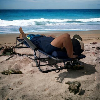 Foto 3 | 2 Sillas Camastro Plegable Reclinable Jardin Playa Alberca