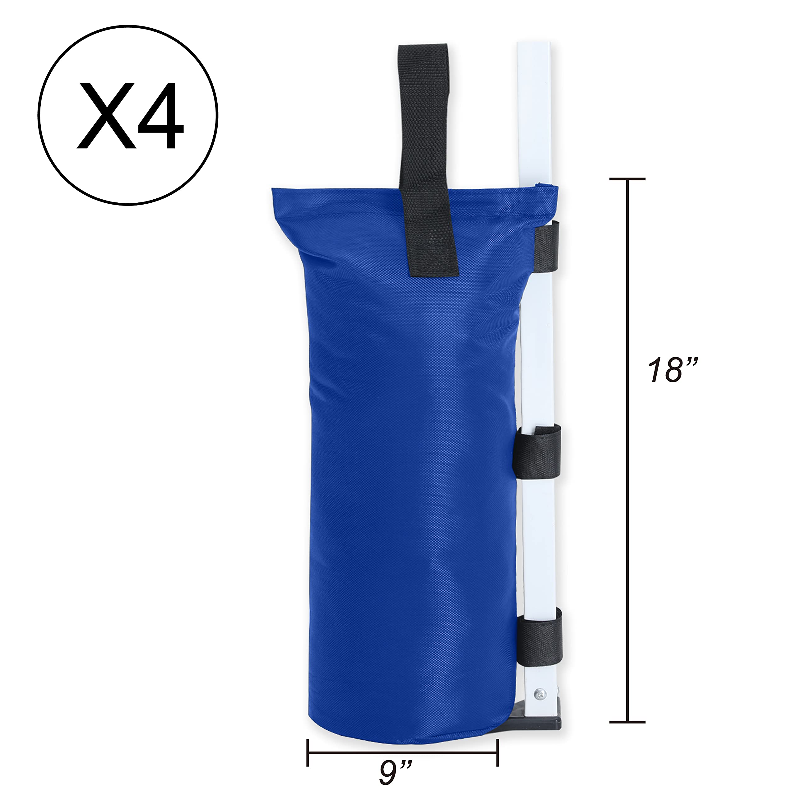 Foto 3 | Juego de Bolsas de Arena Canopy Weights Abccanopy de 4 a 51 kg Azul - Venta Internacional