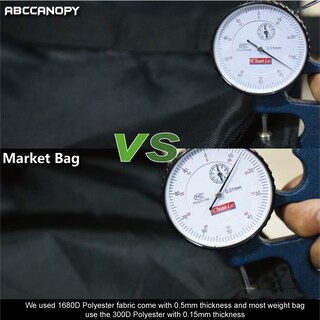 Foto 4 | Juego de Bolsas De Arena Canopy Weights Abccanopy Gris - Venta Internacional