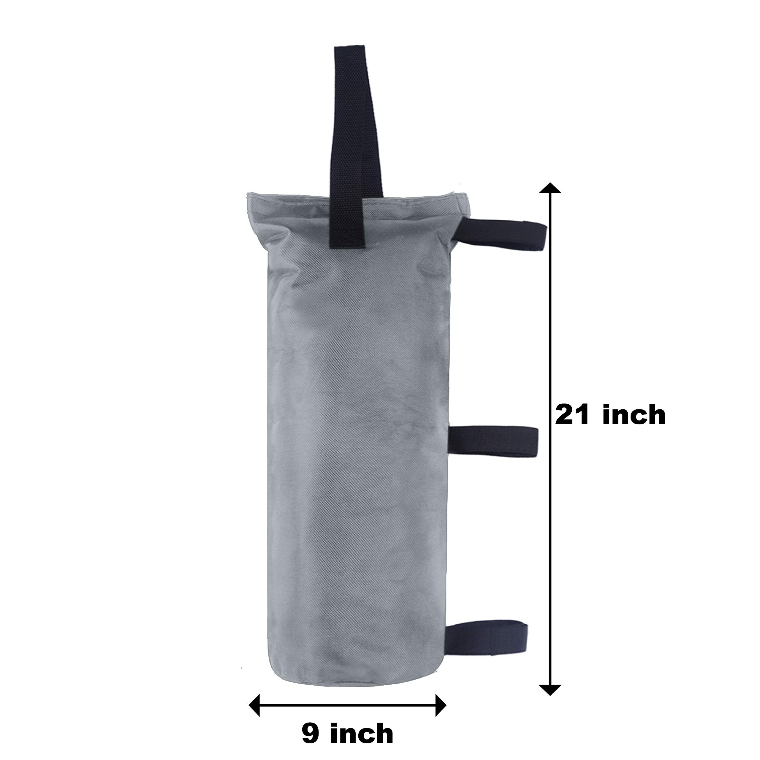 Foto 3 pulgar | Juego de Bolsas De Arena Canopy Weights Abccanopy De 4 A 68 Kg Gris - Venta Internacional