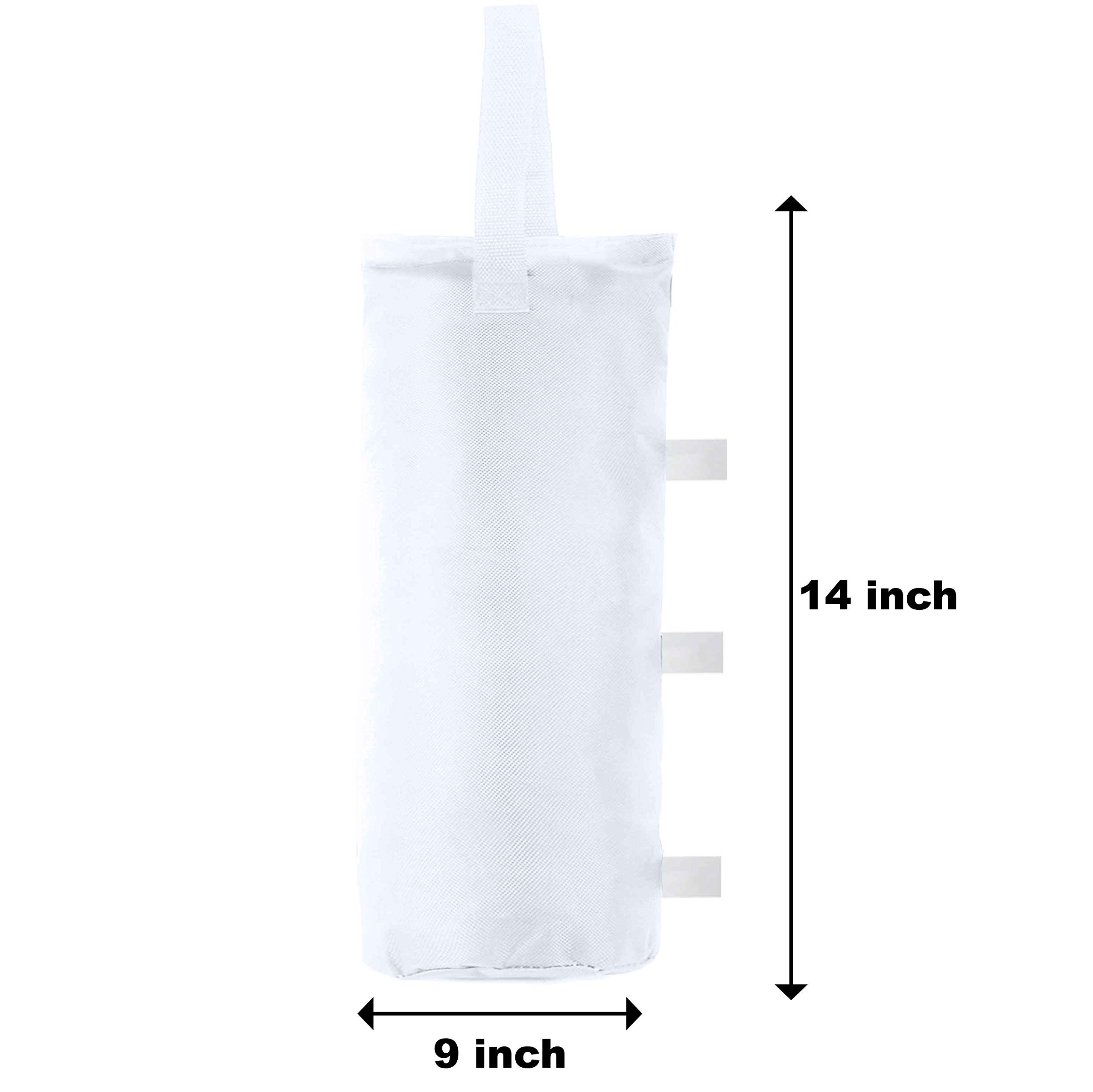 Foto 3 pulgar | Juego de Bolsas De Arena Canopy Weights Abccanopy De 4 A 45 Kg Blanco - Venta Internacional