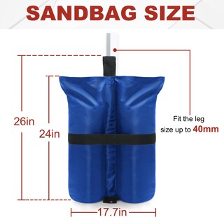 Foto 2 | Bolsas De Peso Abccanopy Heavy Duty De 84 Kg De Capacidad - Venta Internacional