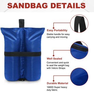 Foto 3 | Bolsas De Peso Abccanopy Heavy Duty De 84 Kg De Capacidad - Venta Internacional