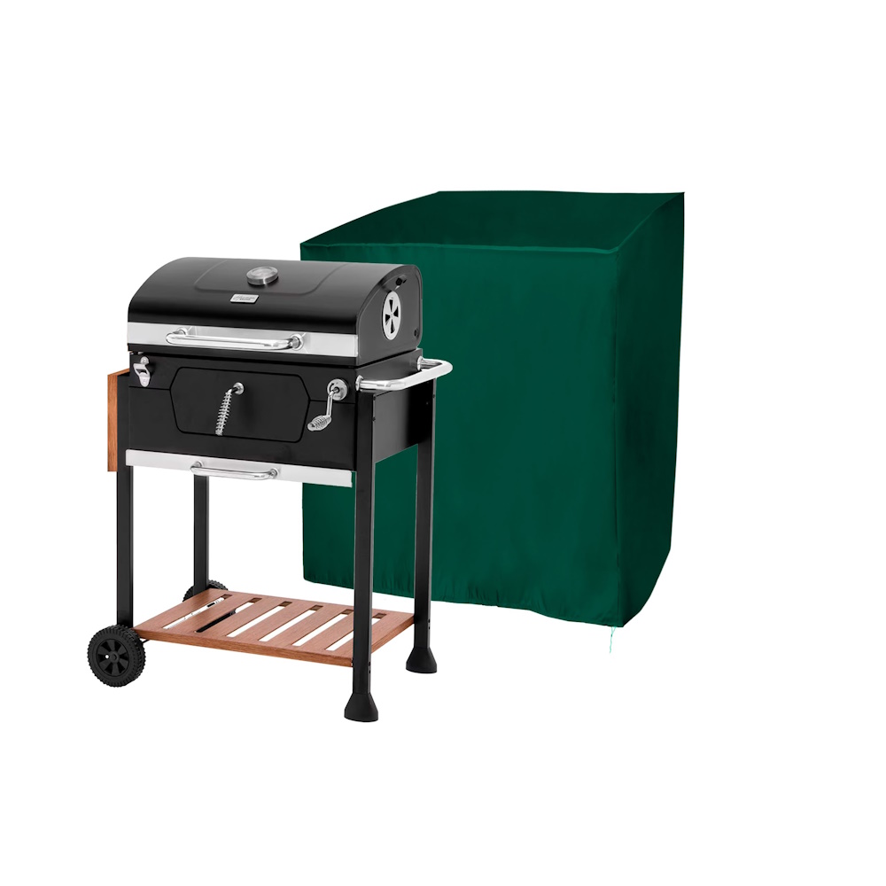 Foto 2 pulgar | Funda Asador Verde P/jardín Exterior Poliéster Interattika