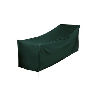 Foto 3 | Funda Camastro Verde P/jardín Exterior Poliéster Interattika