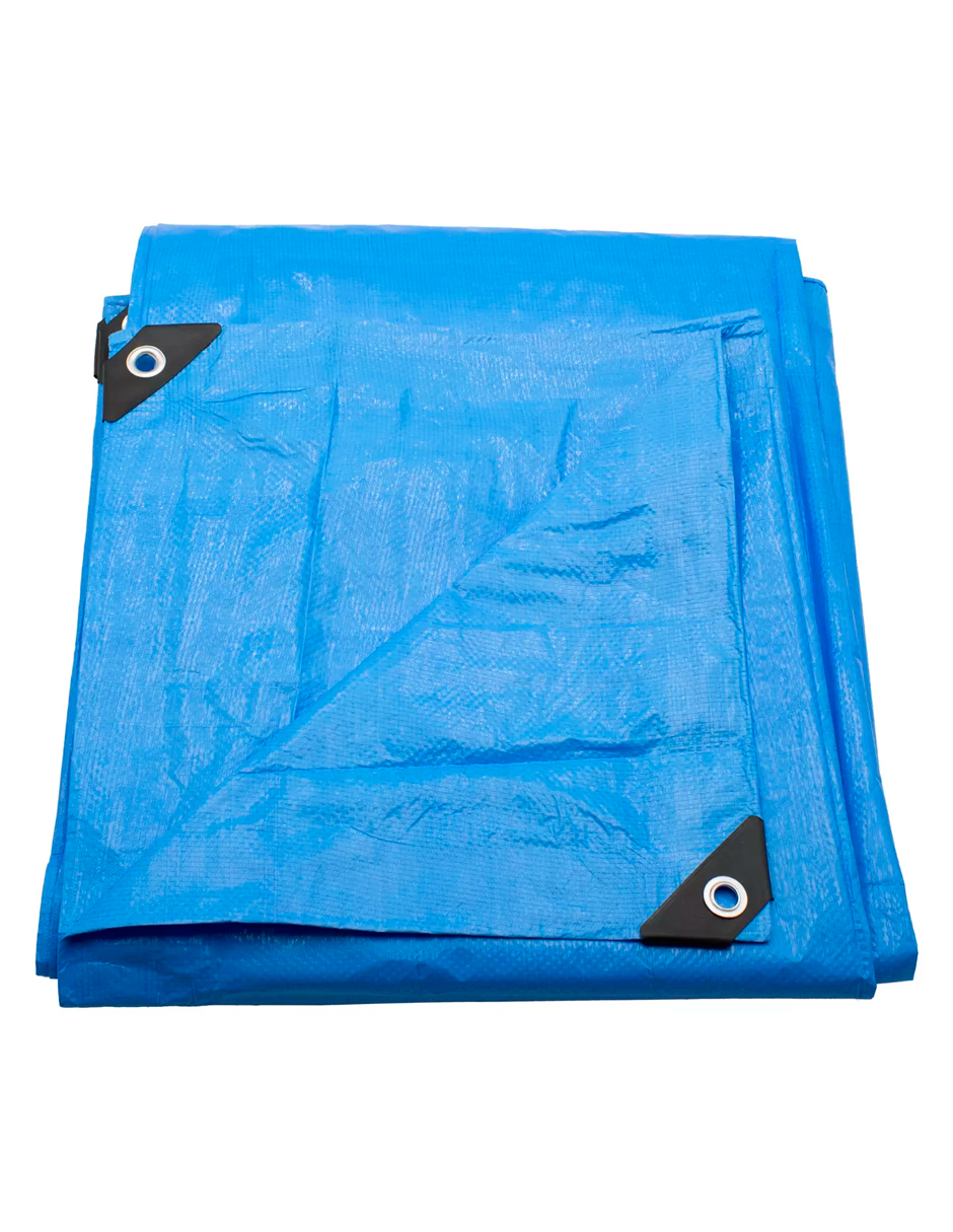 Lona de Polietileno Termosellada Reforzada Azul 3x3 m