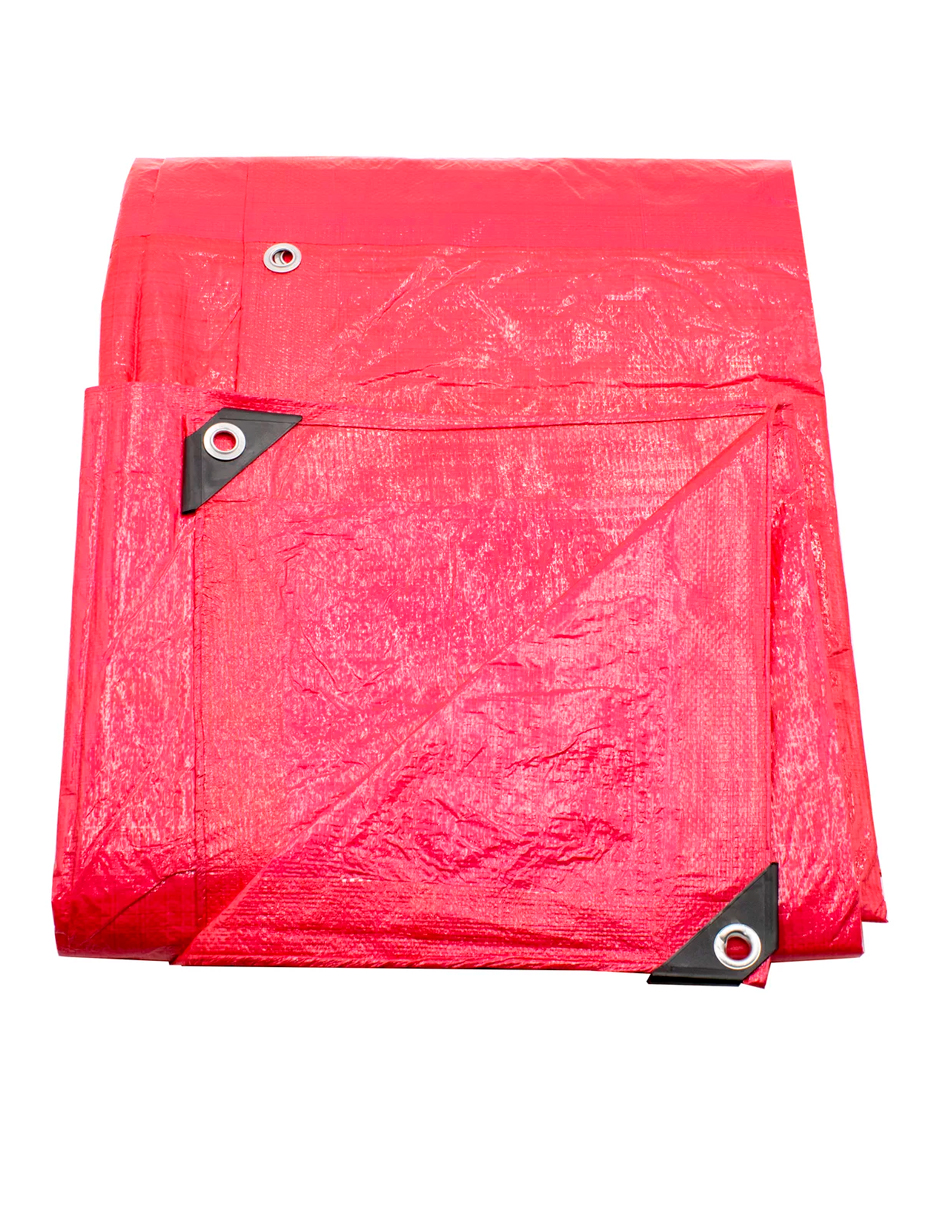 Foto 2 pulgar | Lona Roja 110 G 6x12 m