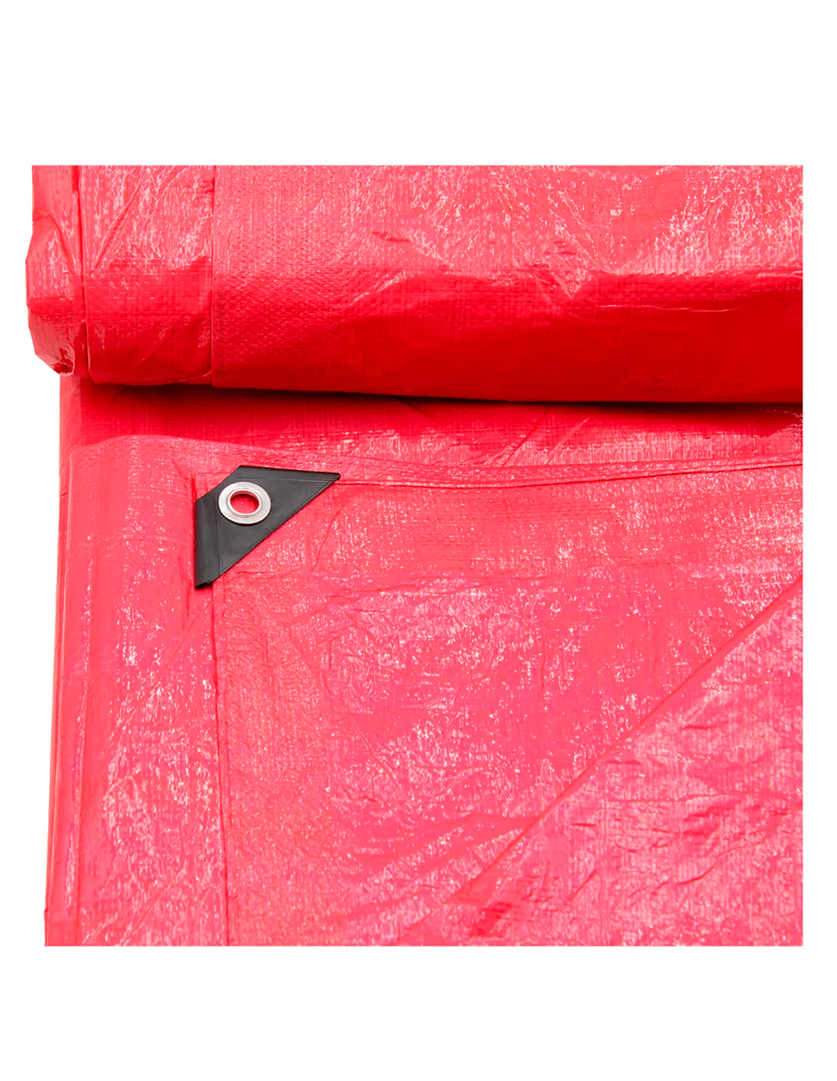 Foto 3 pulgar | Lona Roja 110 G 6x12 m