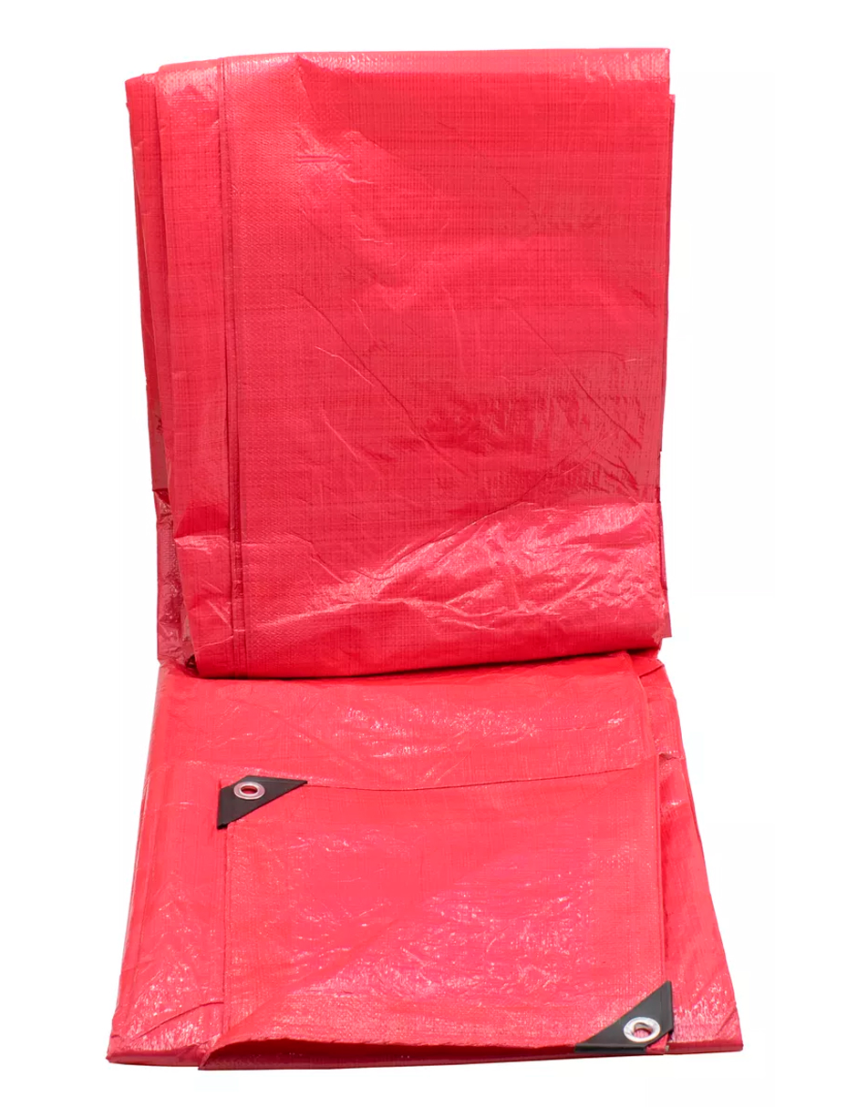 Foto 4 pulgar | Lona Roja 110 G 6x12 m