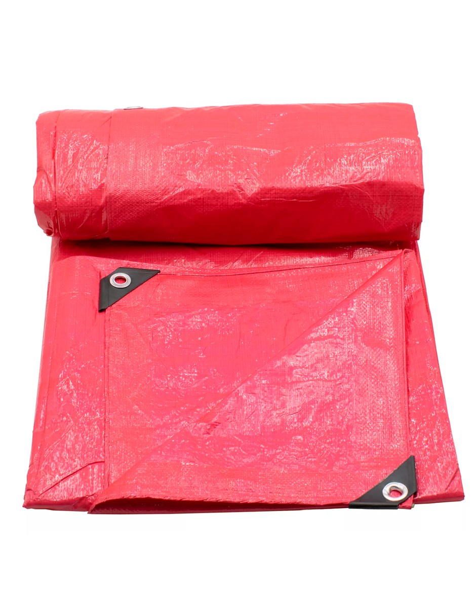 Foto 4 pulgar | Lona de Polietileno Termosellada Roja 2x3 m