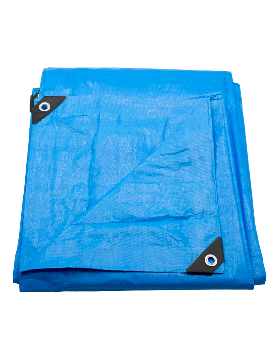Lona de Polietileno Termosellada Azul 5x6 m