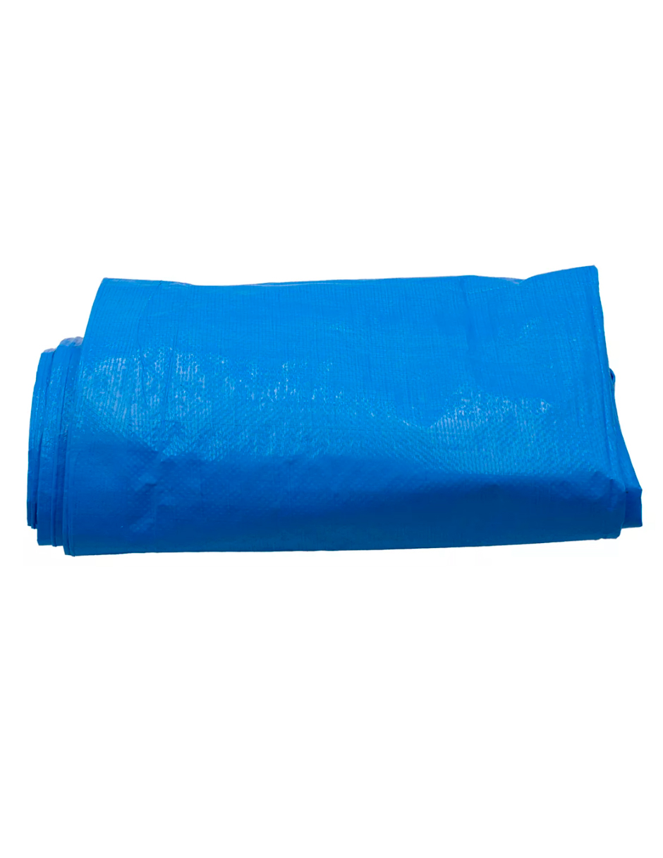 Foto 6 pulgar | Lona de Polietileno Termosellada Azul 5x6 m