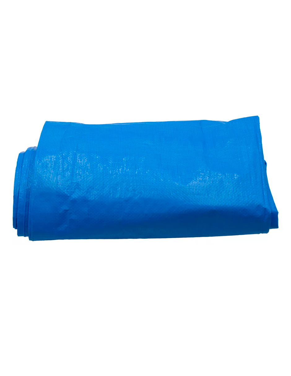 Lona de Polietileno Termosellada Reforzada Azul 4x5 m