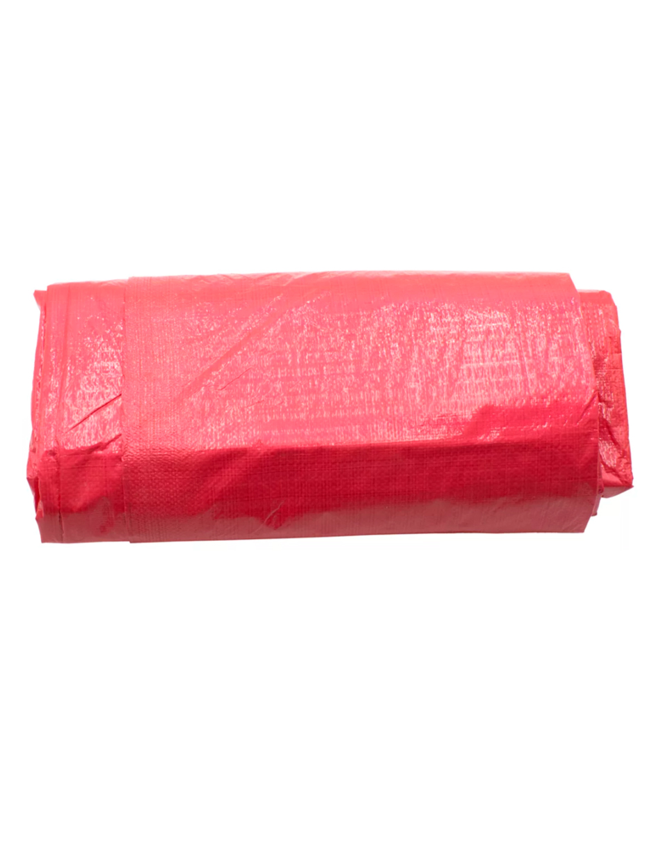 Foto 4 pulgar | Lona de Polietileno Termosellada Roja 3x3 m