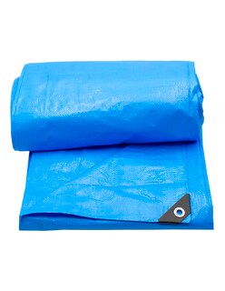 Foto 4 | Lona De Polietileno Uso Rudo Termosellada Azul 110 Gr 4x6 M