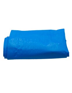 Foto 5 | Lona De Polietileno Uso Rudo Termosellada Azul 110 Gr 6x12 M