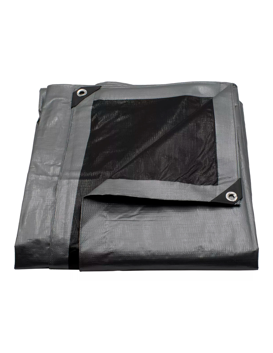 Lona De Polietileno Uso Super Rudo Gris/negro 180 Gr 2x3 M