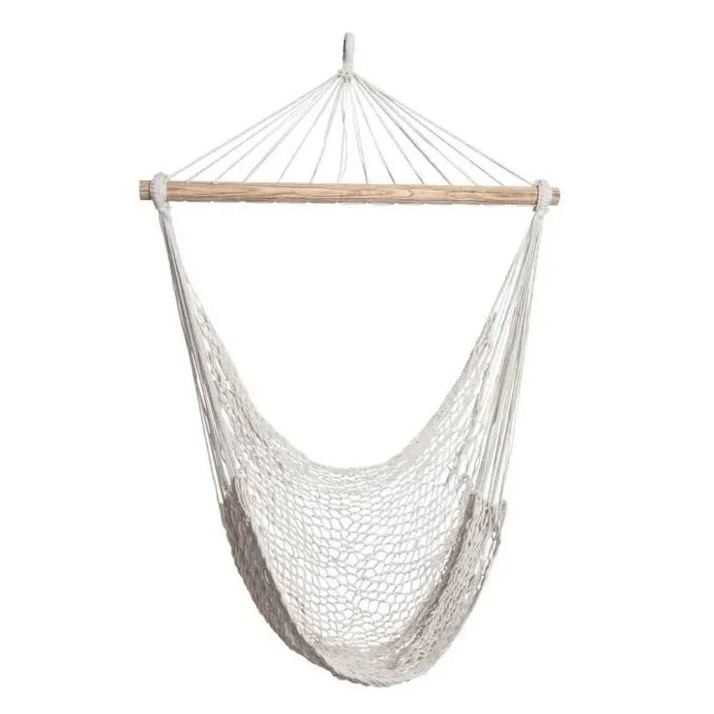 Foto 1 | Silla de Hamaca All Nahlo color Beige 100% Algodón Tipo Columpio Giratorio