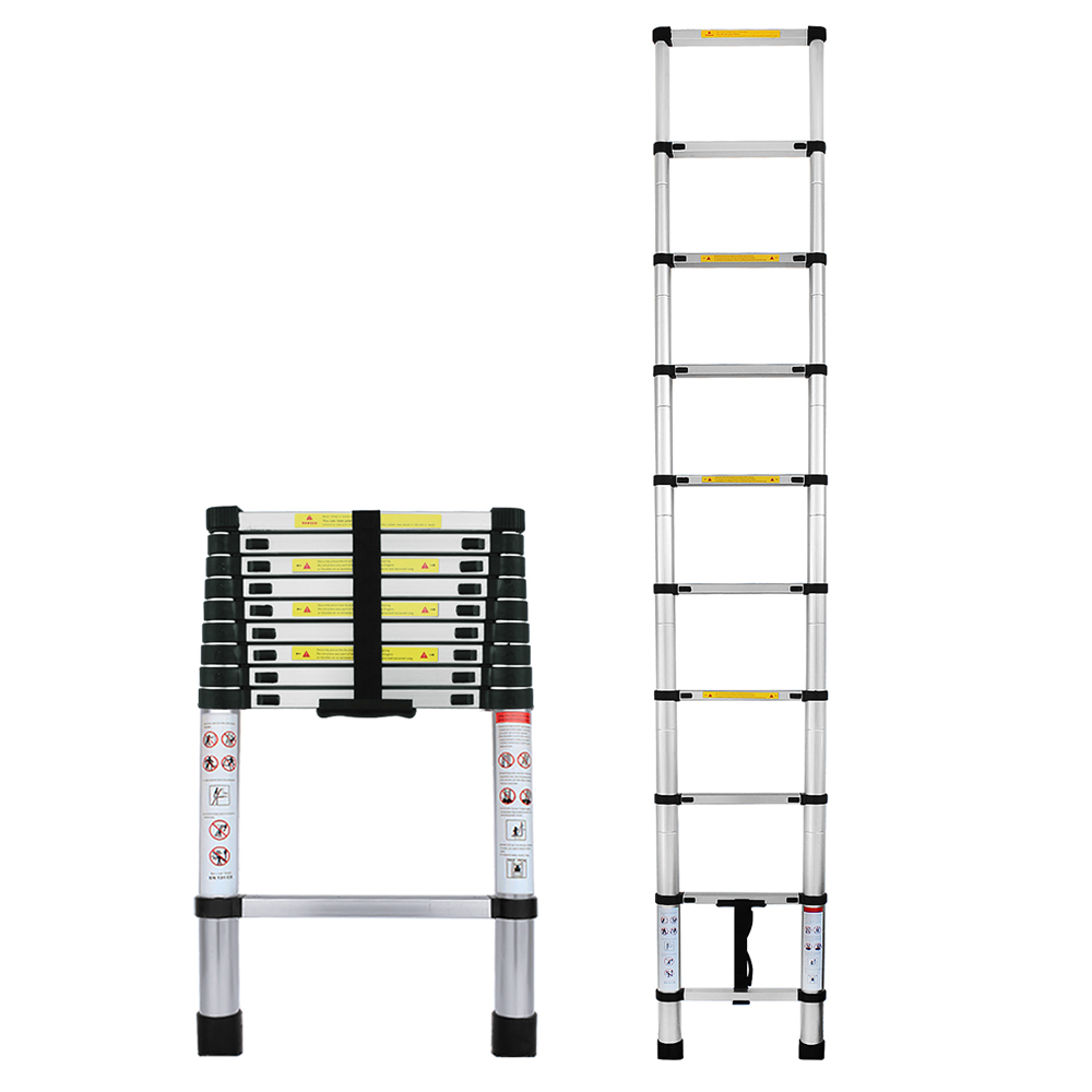 Escalera Telescópica Lo Necesito Multiusos de 2.9 m