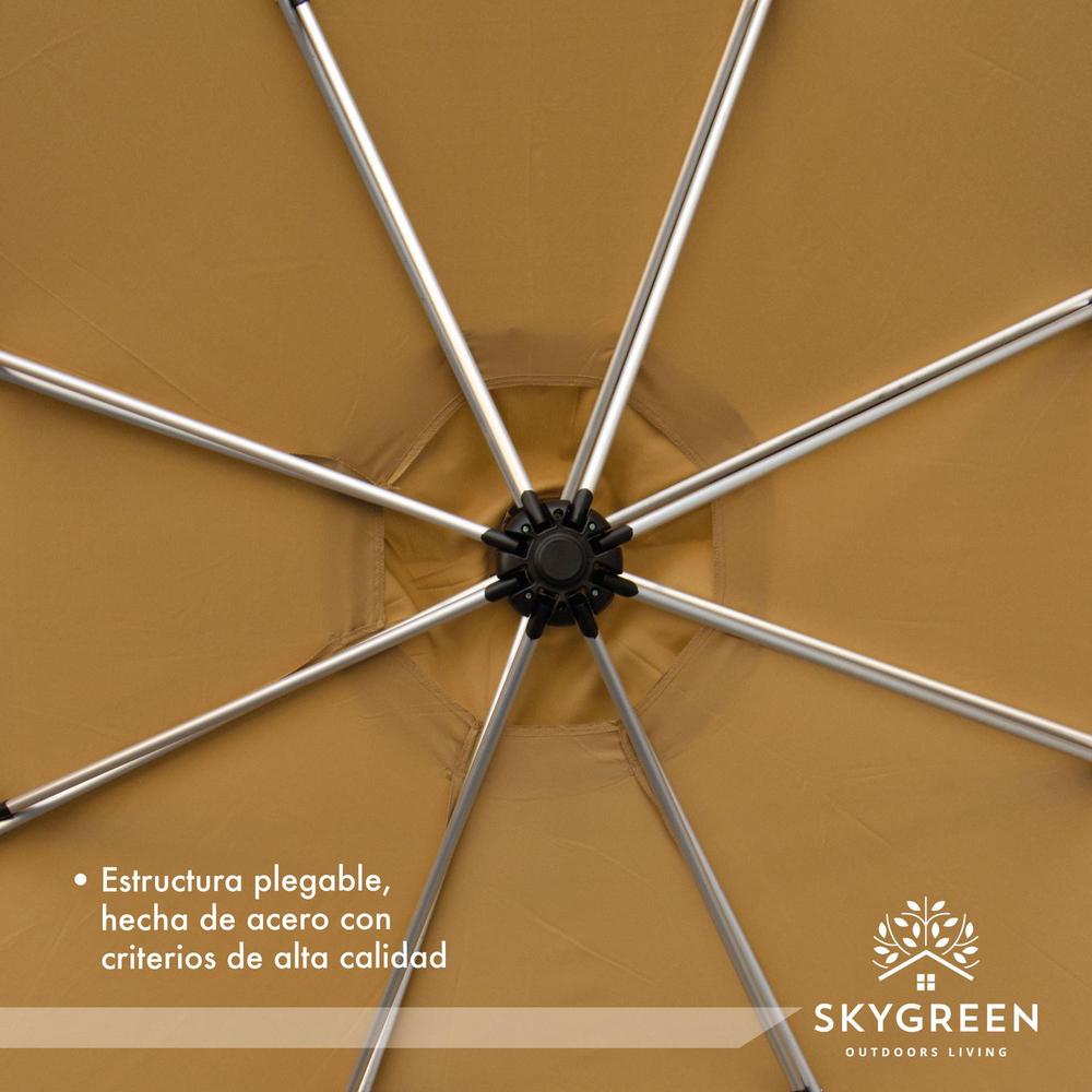 Foto 5 | Sombrilla para Jardín Sky Green Plegable 3m con Inclinación