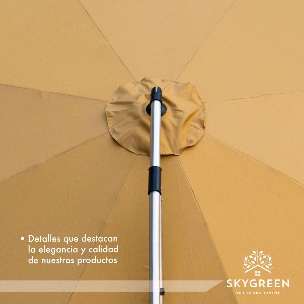 Foto 7 | Sombrilla para Jardín Sky Green Plegable 3m con Inclinación