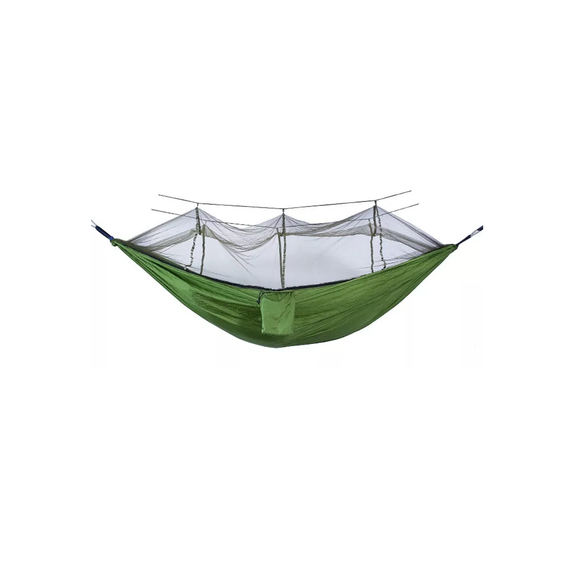 Hamaca Portátil Para Camping Con Mosquitera Transpirable Eo Safe Imports Esi-12677 Verde