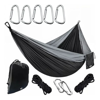 Foto 1 | Hamaca Algodón Para Exterior Jardín Camping Portátil Eo Safe Imports Esi-14693-1 Multicolor