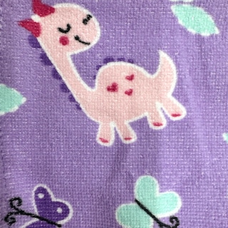 Foto 5 | Bata De Baño Infantil Con Gorro Lila Jirafas 6-8