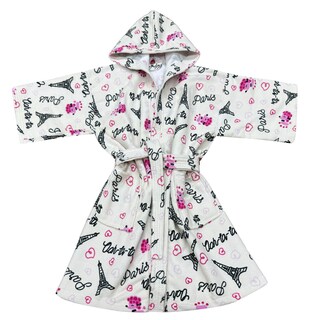 Foto 1 | Bata de Baño Infantil Elefantito con Gorro Blanco París 6-8